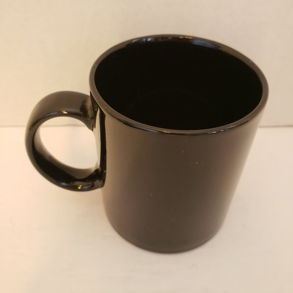 Vintage DC Comics Batman Mug Black with White Logo - Picture 2 of 8